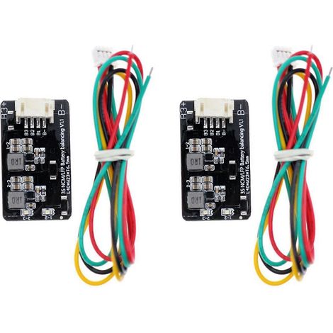 2 aktive Ausgleichsmodule 1,2 A 3S für Lithium-Ionen LiFePO4-Batterien (BMS). (1/5)
