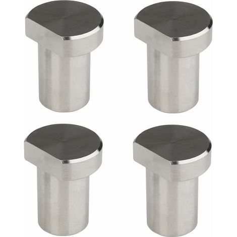 Abrazadera de mesa para carpintería de 4 piezas de 20 mm, abrazadera de banco de trabajo de aleación de aluminio, accesorios de banco de trabajo de carpintería con riel en T para agujeros (1/4)