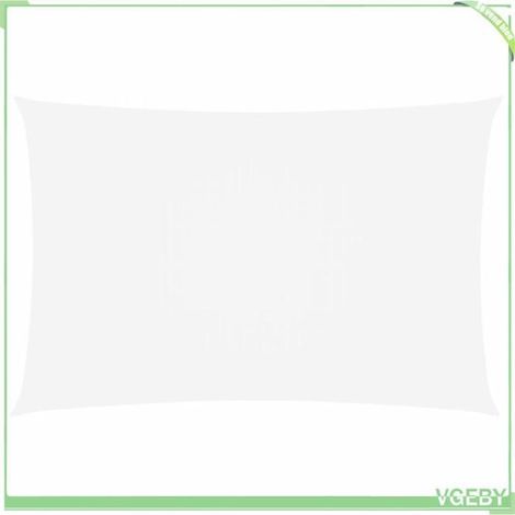 Voile de parasol - FAFEICY - 135258 - Rectangulaire 2 x 4,5 m - Tissu Oxford PU - Anti-UV étanche (1/5)