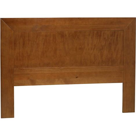 Cabecero somier de 135 pino macizo color Cerezo ,Medida 100x145x2 cm (Alto/Ancho/Fondo) . Kynus -Nova