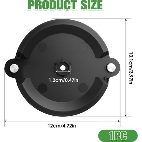 Replacement blade holder for Terratek GGCGT18 TTCGT18-3 TCSBUN Parkside cordless brushcutter. Plastic lawnmower blade head. Cutting head. Cutting disc. Cutting disc. (1/5)