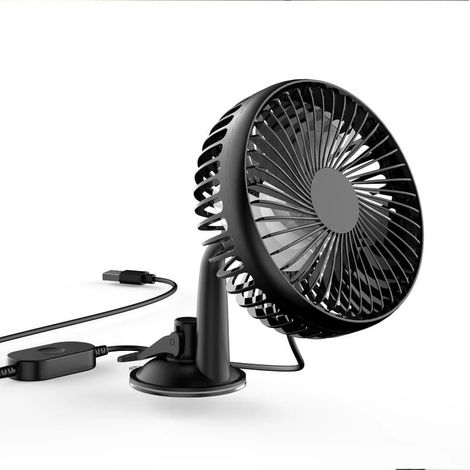 Tosuny Ventilateur USB de Voiture avec Ventouse (1/5)