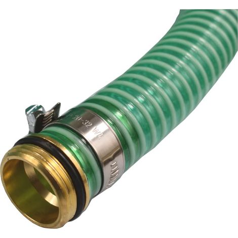 1"/25mm Saug- + Druckschlauch mit 1" AG Schlauchtülle + 1" IG 2/3 Verschraubung 5m