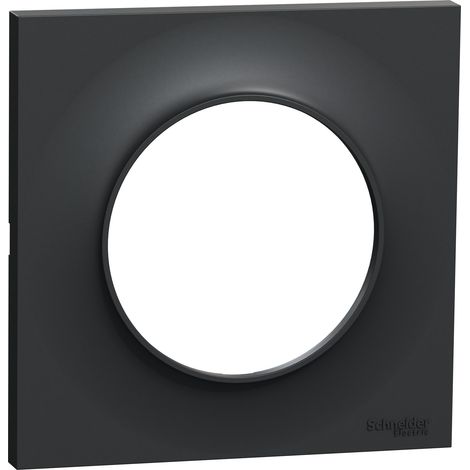 Schneider Electric ODACE Styl placca di finitura antracite 85mm