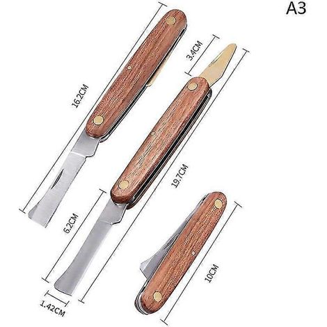 Filiyano – outil de greffage professionnel – Couteau à greffer pliant (lot x1), outil de greffage professionnel pour plantes et bonsaïs A3 (1/5)