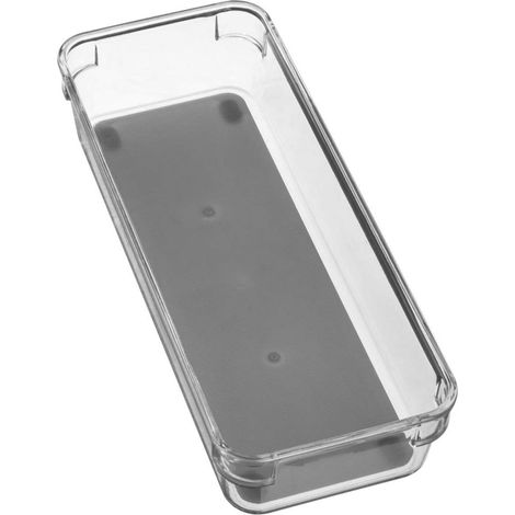 1 - Range Couverts - Organiseur De Tiroir - En Polyéthylène Résistant À L&39humidité - Pour Cuisine Bureau Ou Salle De Bain - Naturel - 23x9x5cm (1/3)