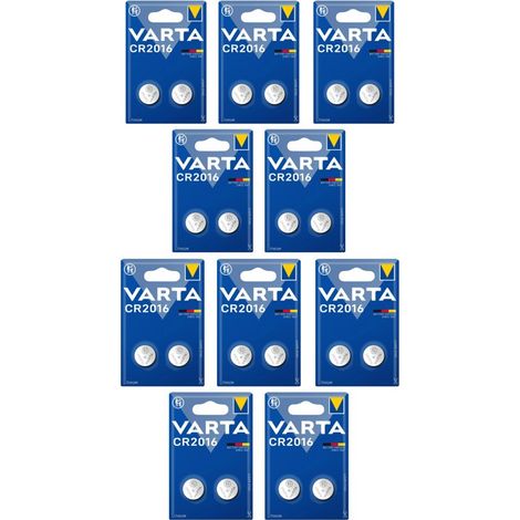 .Varta CR 2016 3V au lithium .
.
