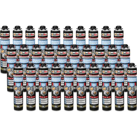Schiuma per montaggio pistola IsolBau B3 Brunnenschaum 30 x 750 ml (1/5)