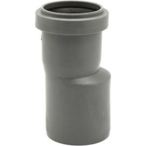 RIDUZIONE ECCENTRICA HTR Ø50MM/Ø40MM - IL POLIPROPILENE COLORE GRIGIO