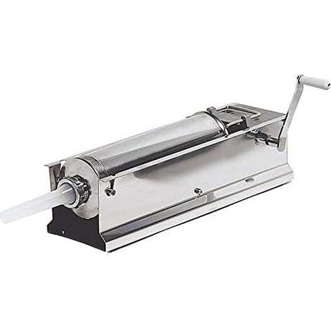 INSACCATRICE MANUALE PER SALUMI IN ACCIAIO INOX PAVI VARIATORE VELOCITA' (15521V) KG 8 (15522) (1/4)