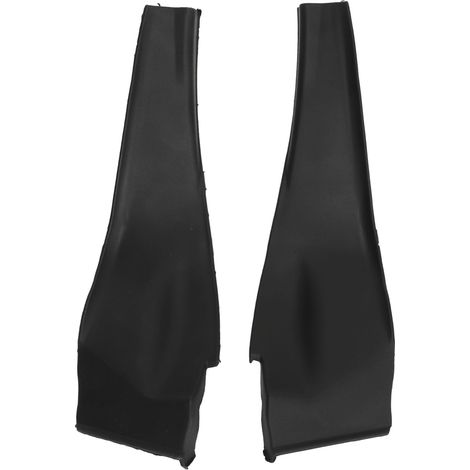 1 paire de revêtement d'habillage d'extension de capot avant noir gauche droite panneau d'angle d'essuie-glace pour berline Altima (1/5)