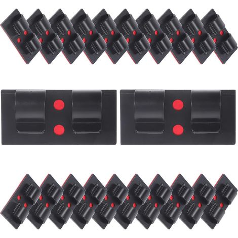 Clips de fixation pour ruban LED, x25, acrylique autocollant (1/5)