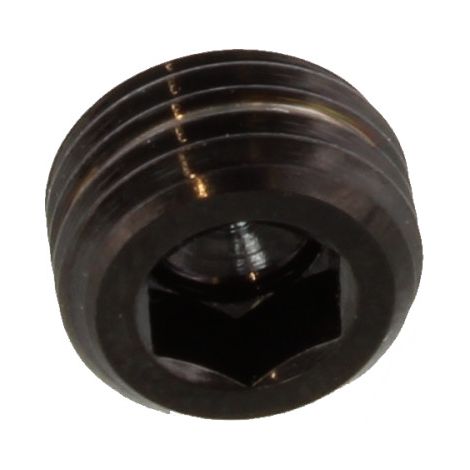 Vite di fissaggio per perno pinza freno JMP M10x1.00mm in acciaio inossidabile nero per Honda / Kawasaki / Suzuki / Triumph / Ya