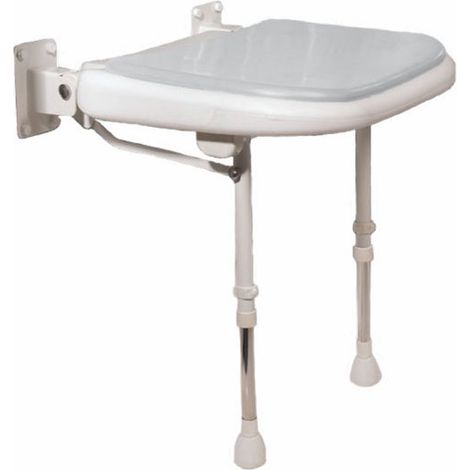 AKW 4000 Series Standard Padded Shower Seat Grey (1/3)