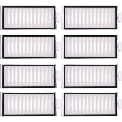 Filtres De Rechange Compatibles Avec Roborock Q7, Q7+, Q7 Max, Q7 Max+, Robot Aspirateur Et Vadrouille, Lot De 8 (1/4)