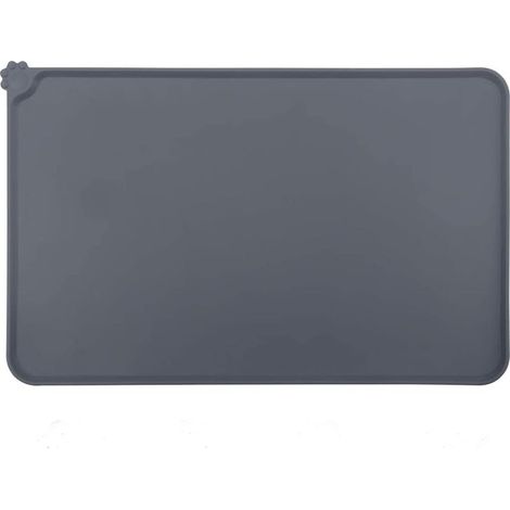 Set de table en silicone pour animaux de compagnie - Gris (1/5)