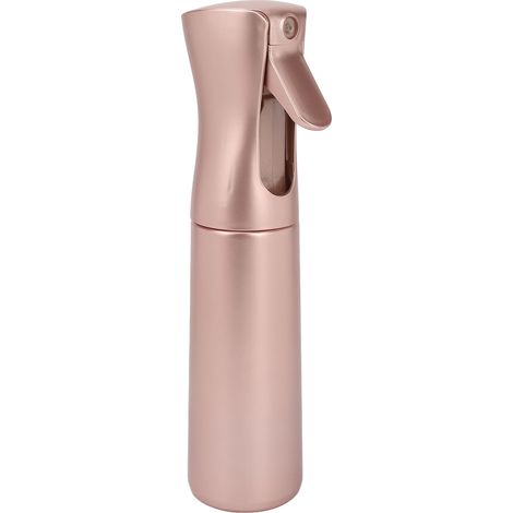 Flacon pulvérisateur métallique 300ml, brumisateur ultra-fin pour coiffeur, vaporisateur d'eau rechargeable, bouteille misting professionnelle (1/5)