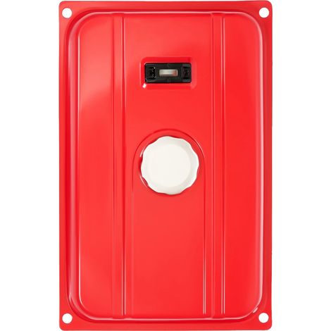 Tanque de combustible, construcción duradera, fácil monitoreo, rojo (1/2)