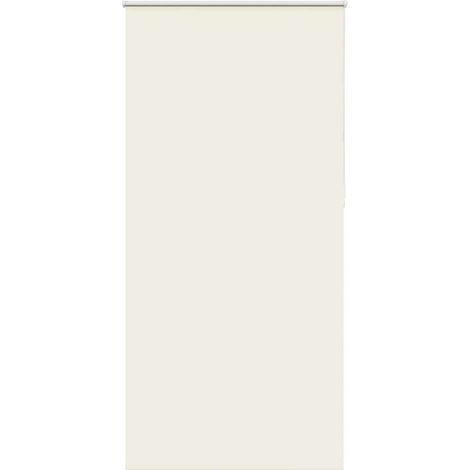 Verdunkelungsrollo Cremeweiß 105x210cm Stoffbreite 100,7cm