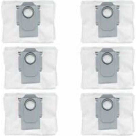 JSSEVN - Set of 6 dust bags, replacement parts and accessories for Xiaomi Roborock Q7 Max Q7 Max+ Q5+ Roborock S7 Pro Ultra S7 MaxV Ultra Robot Vacuum Cleaner Bags (1/4)