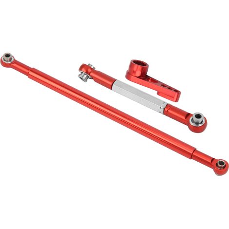 Tige de direction en alliage d'aluminium pour voiture RC 1/12 MN86K, pièce de rechange pour liaison de direction. (1/5)