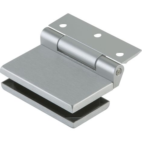 DORMA-Glas Türband m. Rahmenteil Junior Office Classic 12.091, silber eloxiert