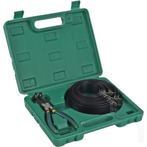 Kit de compresseur de segment de piston Pince d'installation universelle professionnelle Kit d'outils de 14 bandes pour camion de voiture (1/5)