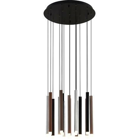 [NEUWERTIG] B-Ware Lucande Stoika Led Pendelleuchte Pendelleuchte Lampe Leuchte Licht 16 Flammig100