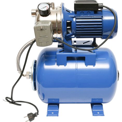 Idroforo acqua 550W 220V, portata 40L/min, H42m, serbatoio 24L, velocità 2860 r/min AUTOJS80 Breckner Germany