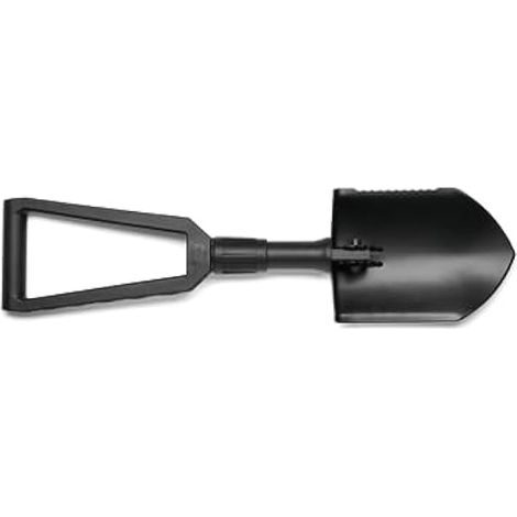 Pelle Pliable - Tige En Aluminium Anodisé - Lame Dentée En Acier Revêtu De Poudre - Poignée En Nylon Rempli De Verre - 60 cm - 1 Pièce (1/3)