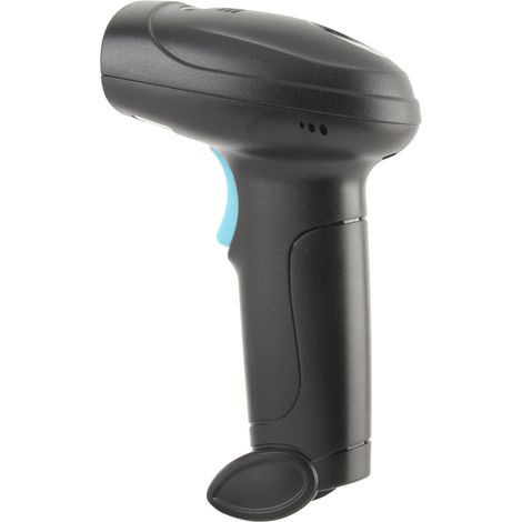 Lecteur de codes-barres sans fil 2,4G, douchette intelligente avec voix, scan 1D/2D portable pour magasin et entrepôt, batterie intégrée (1/5)