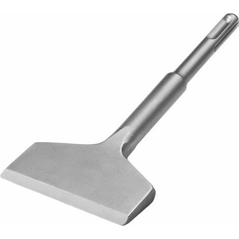 Burin plat SDS Plus 165 mm x 75 mm – Burin à bec coudé pour carrelage et béton – Technologie anti-rouille – Usage professionnel - FS18365 (1/4)