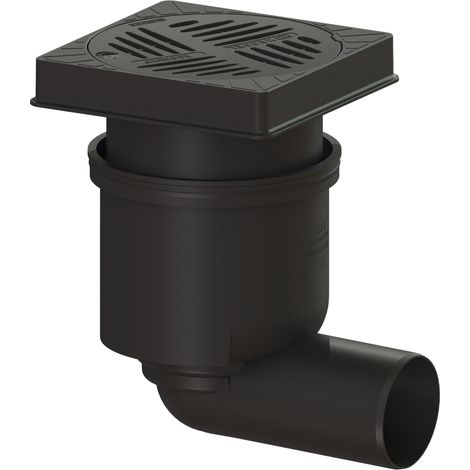 KESSEL-Scarico a pavimento - System 200, laterale, griglia a fessura, B 125, 67923B