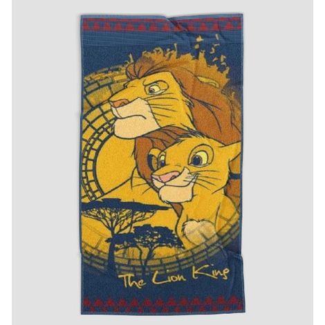 Lion King Strandtuch – 70x140 cm, 100% Polyester für den perfekten Strandtag