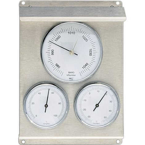 TFA Dostmann  20.2010.60 Analoge Wetterstation Vorhersage für 12 bis 24 Stunden (1/2)