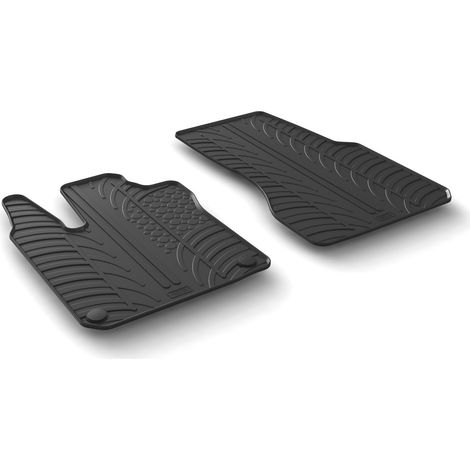 Set tappeti su misura in gomma - compatibile per  Smart Fortwo (11/1404/24) -  Smart Fortwo Cabrio (03/1604/24)