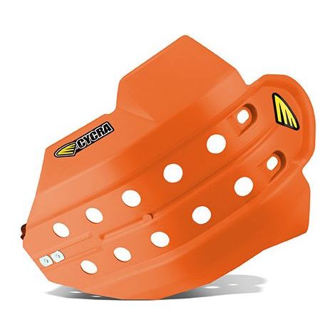 Sabot moteur Full Armor compatible avec les motos de marque KTM - Orange