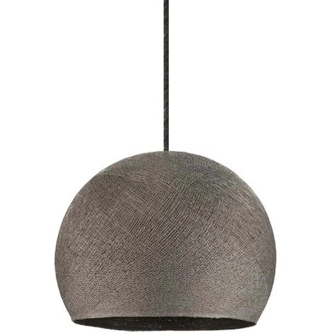 Lampe suspension Creative Cables dome xs hauteur réglable ampoule incluse (1/3)