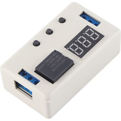 Relais temporisé numérique LiebeWH 12 V, coupleur optique, module (1/5)