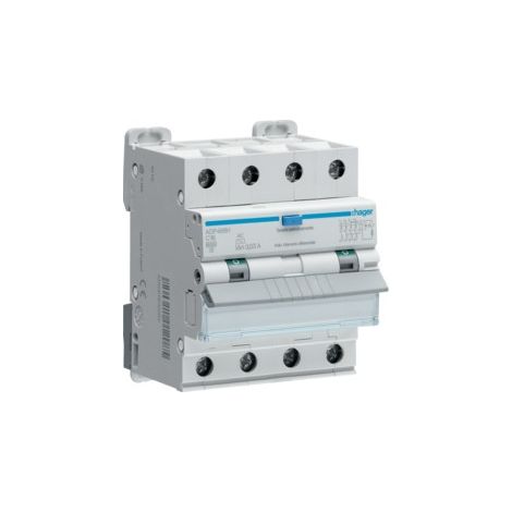 Differenziale Magnetotermico 4P 300Ma Ac 20A 6Kac 4M ( Hager Cod. Afp470H )