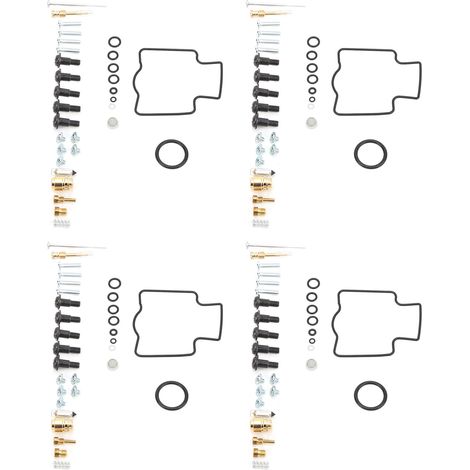 Kit de réparation de carburateur de moto 124 pièces avec joints de gicleur principal de rechange pour Ninja ZX9R 1998‑1999 (1/5)