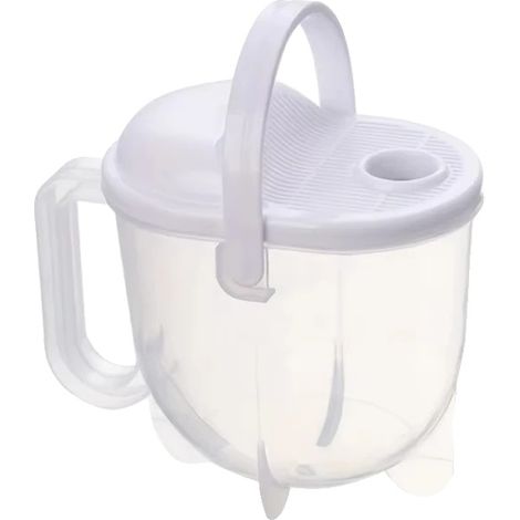 Passoire de cuisine, plastique durable, design unique pour un lavage efficace, 2pc (1/2)