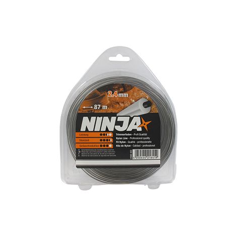 Fil Nylon Rond Ninja 2.4 Mm 87 M.