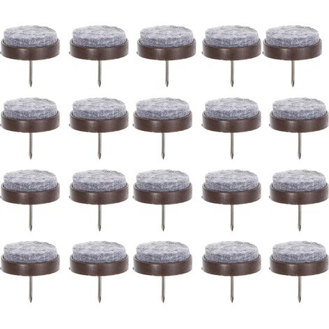 de chaise en feutre à visser de 24 mm lot de 50 protection