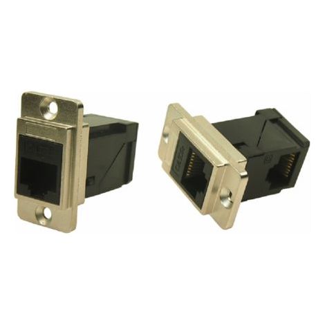 Connecteur Ethernet traversant RJ45 Femelle cat. 5e RS PRO Non blindé ( Prix pour 1 )