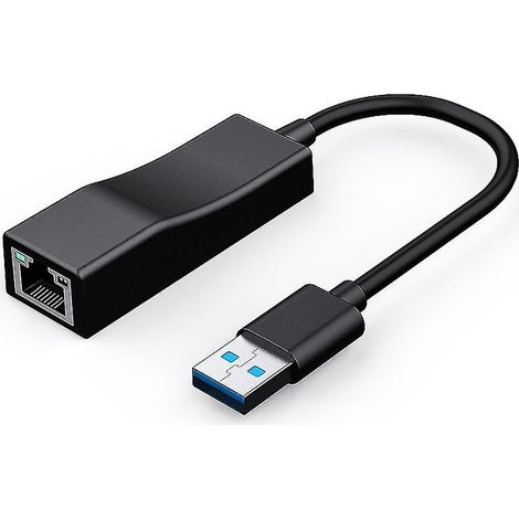 Adaptateur USB vers Ethernet, adaptateur réseau LAN Ethernet Gigabit USB 3.0, pilote gratuit, compatible avec (1/5)