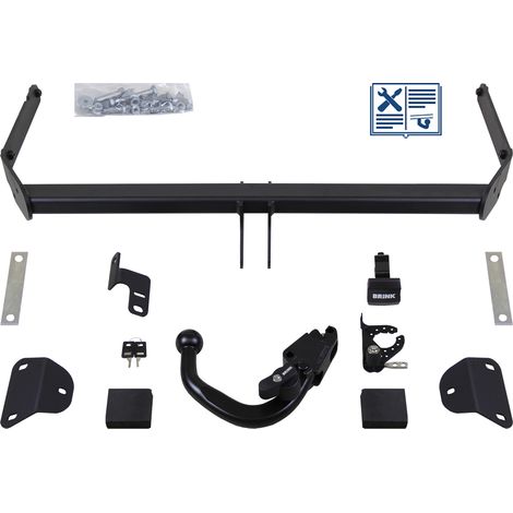 Attelage - Ford B-MAX - 10/12-12/99 - rotule démontable - Brink - Faisceau spécifique 7 broches (1/2)