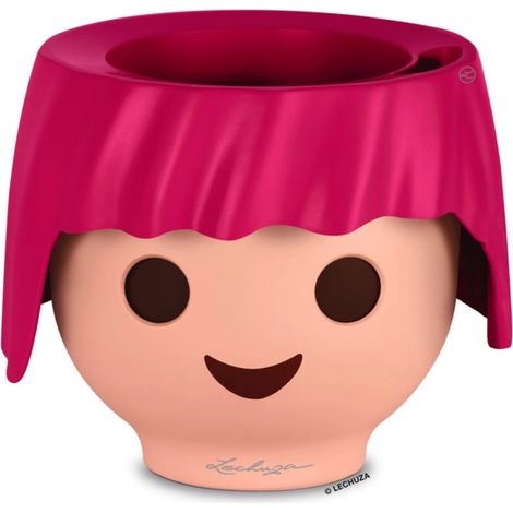 Lechuza Blumentopf Playmobil® OJO Ø 21 cm ruby pink (1/4)