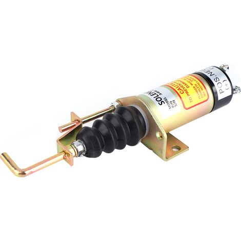 24V SA-3405T Kraftstoffabsperrventil für Stromgeneratoren, Ersatzteil 366-07198 (1/4)