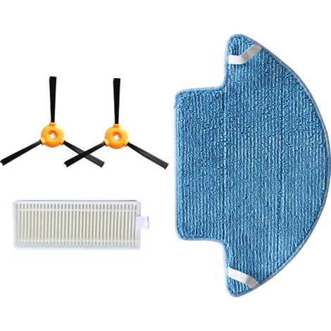 Zubehör für die Kehrmaschine Jeberley CR333/CR330/CEN333: Besen, Tuch, Filter, Filterelement, Seitenbürste (1/5)